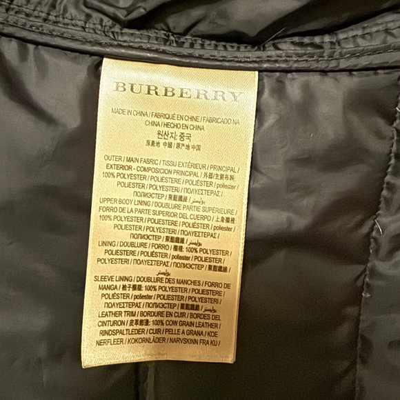 Burberry down puffer coat - Picture 5 of 5